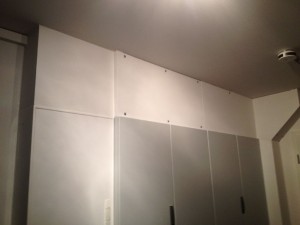 Kabelkanal geschlossen