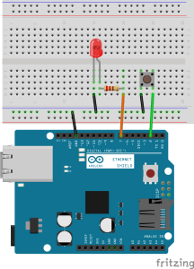 Arduino UDP Steckplatine