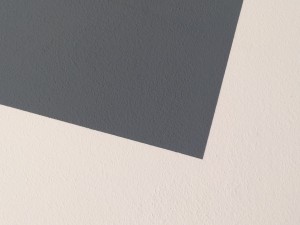 Wandgestaltung - Streichen ohne Farbverlauf - Kontur